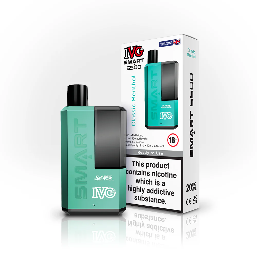 IVG: Smart 5500 Classic Menthol 20mg