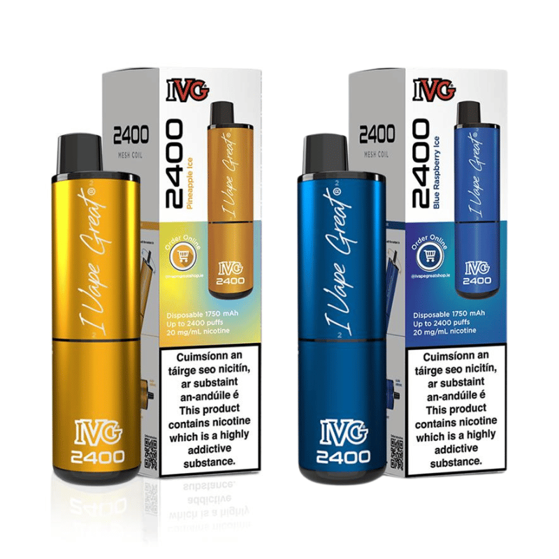 IVG2400 - 5x Pineapple Ice & 5x Blue Raspberry Ice - B
