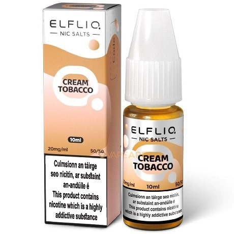 Elf Bar: ElfLiq Cream Tobacco 10ml